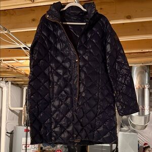 Lauren Ralph Lauren Navy Quilted Puffer Jacket